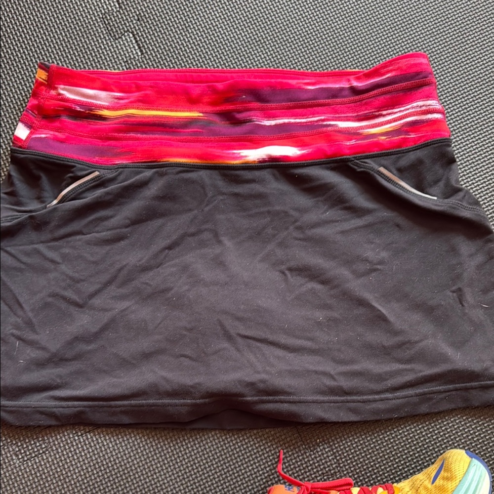 Athleta black skort